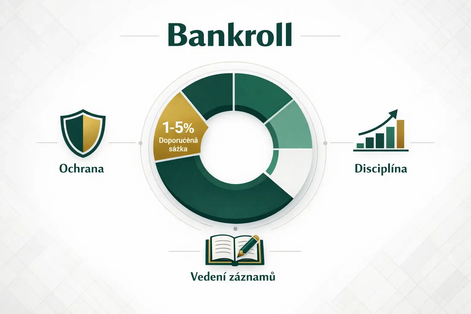 Přehled strategií bankroll managementu pro zodpovědné sázení